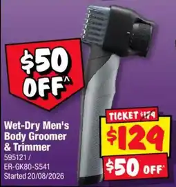 JB Hi-Fi Wet-Dry Men's Body Groomer & Trimmer offer