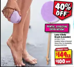 JB Hi-Fi Luna 4 Body Brush (Lavender) offer