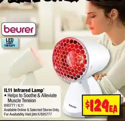 JB Hi-Fi beurer IL11 Infrared Lamp offer