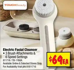 JB Hi-Fi TouchBeauty Electric Facial Cleanser offer
