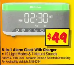 JB Hi-Fi 5-In-1 Alarm Clock With Charger offer