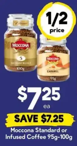 Drakes Moccona Standard or Infused Coffee offer