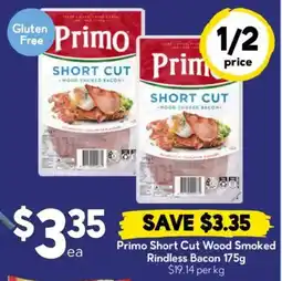 Drakes Primo Short Cut Wood Smoked Rindless Bacon offer