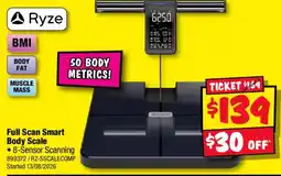 JB Hi-Fi Ryze Full Scan Smart Body Scale offer