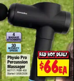 JB Hi-Fi Homedics Physio Pro Percussion Massager offer