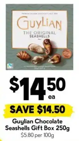 Drakes Guylian Chocolate Seashells Gift Box offer