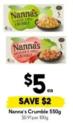 Drakes Nanna's Crumble offer