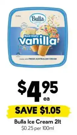 Drakes Bulla Ice Cream offer
