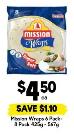 Drakes Mission Wraps offer