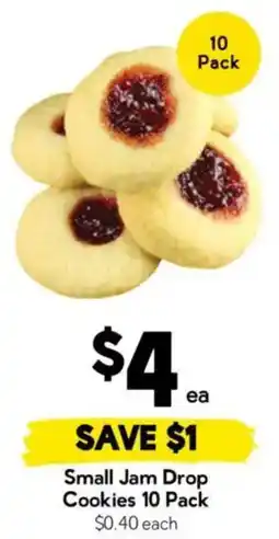 Drakes Small Jam Drop Cookies offer