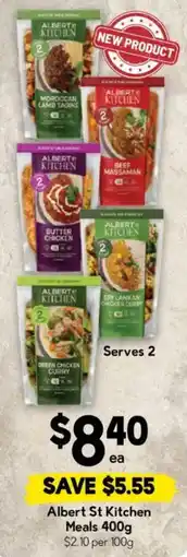 Drakes Albert St Kitchen Meals offer