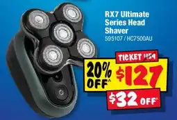 JB Hi-Fi RX7 Ultimate Series Head Shaver offer