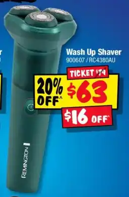 JB Hi-Fi Remington Wash Up Shaver offer