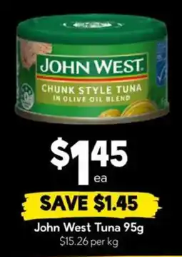 Drakes John West Chunk Style Tuna offer