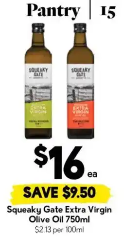 Drakes Squeaky Gate Extra Virgin Olive Oil offer