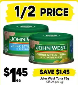 Drakes John West Chunk Style Tuna offer
