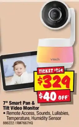 JB Hi-Fi 7" Smart Pan & Tilt Video Monitor vtech offer