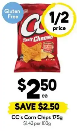 Drakes CC's Corn Chips offer