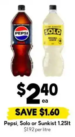 Drakes Pepsi, Solo or Sunkist offer