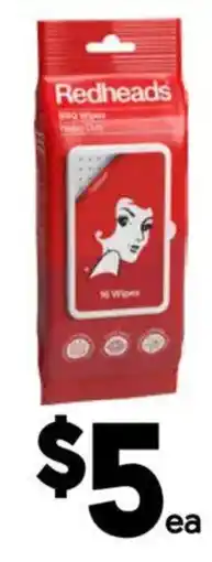 Drakes Redheads BBQ Wipes offer