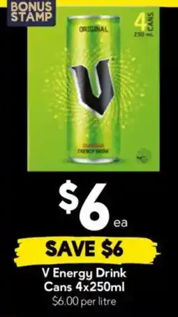 Drakes V Energy Drink offer
