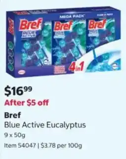 Costco Bref Blue Active Eucalyptus offer