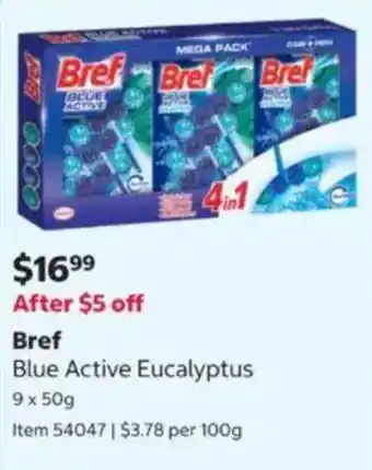Bref Blue Active Eucalyptus