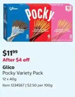 Costco Glico Pocky Variety Pack offer