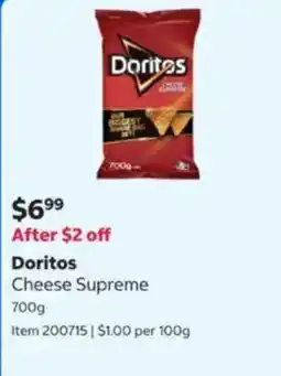Costco Doritos Cheese Supreme offer
