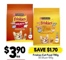 Drakes Friskies Cat Food offer