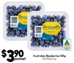 Drakes Driscoll's Blueberries offer
