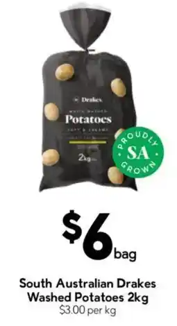 Drakes South Australian Drakes Washed Potatoes offer