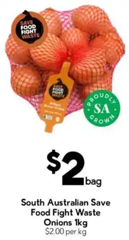 Drakes South Australian Save Food Fight Waste Onions offer