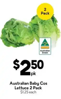 Drakes Australian Baby Cos Lettuce offer