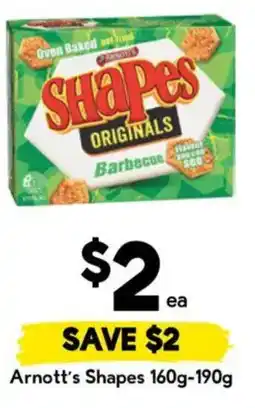 Drakes Arnott's Shapes offer