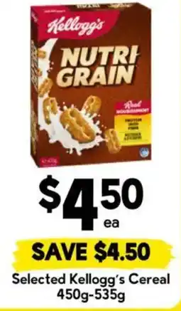 Drakes Kellogg's Nutri Grain offer