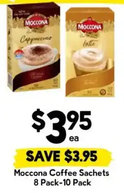 Drakes Moccona Coffee Sachets offer
