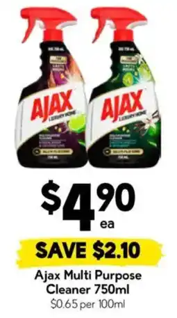 Drakes Ajax Multi Purpose Cleaner offer