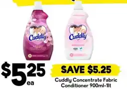 Drakes Cuddly Concentrate Fabric Conditioner offer