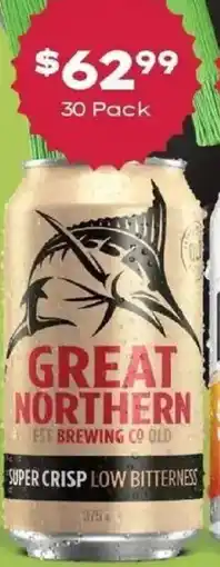 Thirsty Camel Great Northern Super Crisp offer