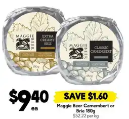 Drakes Maggie Beer Camembert or Brie offer