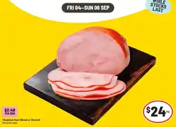 IGA Virginian Ham Sliced or Shaved offer