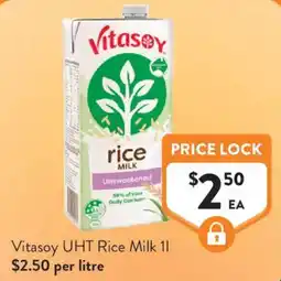 Foodworks Vitasoy UHT Rice Milk offer