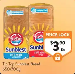 Foodworks Tip Top Sunblest Bread offer