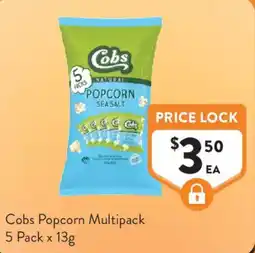 Foodworks Cobs Popcorn Multipack offer