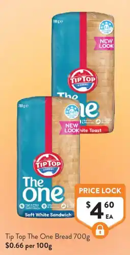 Foodworks Tip Top The One Bread offer