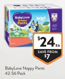 Foodworks BabyLove Nappy Pants offer