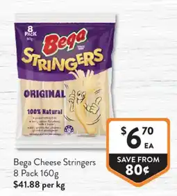 Foodworks Bega Cheese Stringers offer