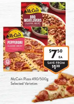 Foodworks McCain Pizza offer