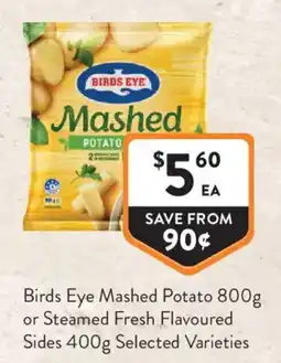 Foodworks Birds Eye Mashed Potato offer